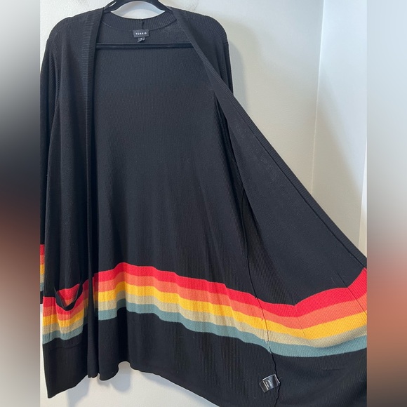 Torrid Rainbow Striped Cardigan - Picture 6 of 10